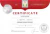 Сертификат Московского института регенеративной медицины за специальный курс практического обучения по программе «Постизометрическая релаксация мышц».